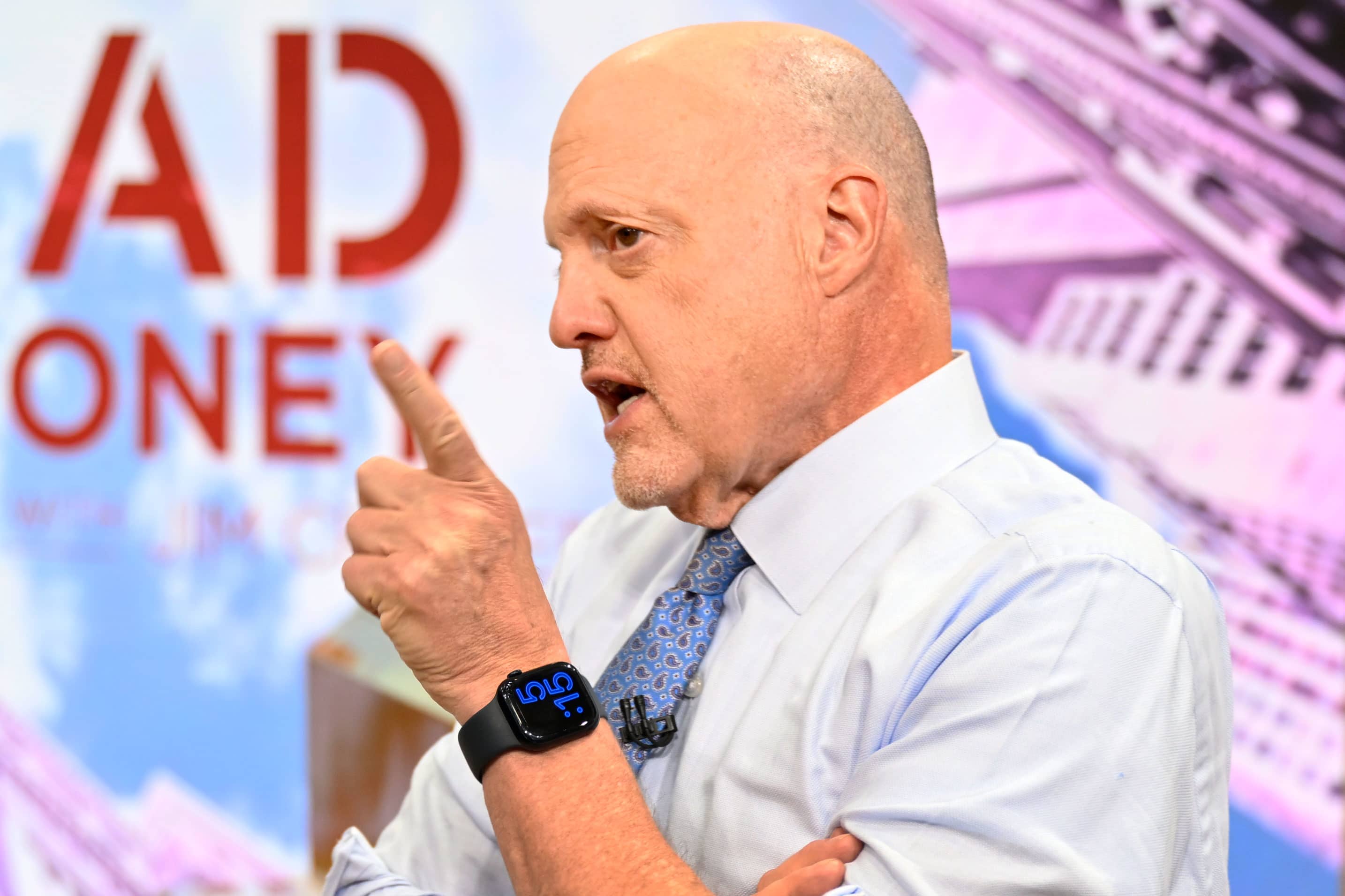 Jim Cramer highlights companies with rising shares beyond the Magnificent Seven.