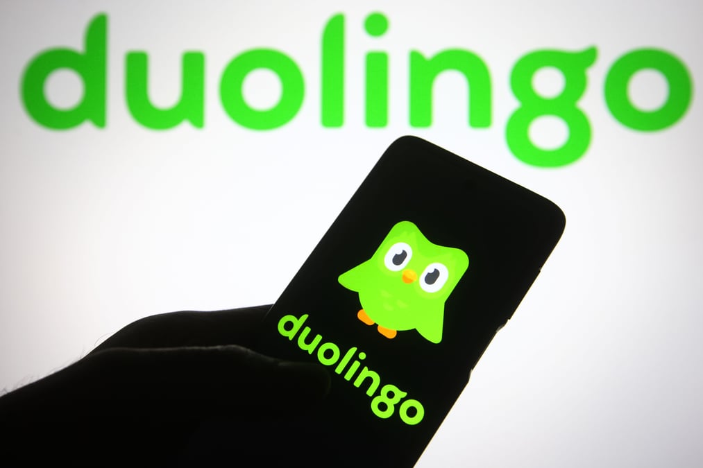 The number of users on Duolingo increased by 7% as they flocked to the app to study Mandarin.