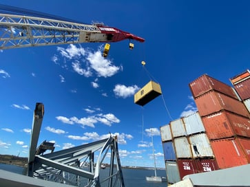 The reopening of the Port of Baltimore is dependent on the removal of Dali containers, which is expected to take several weeks.