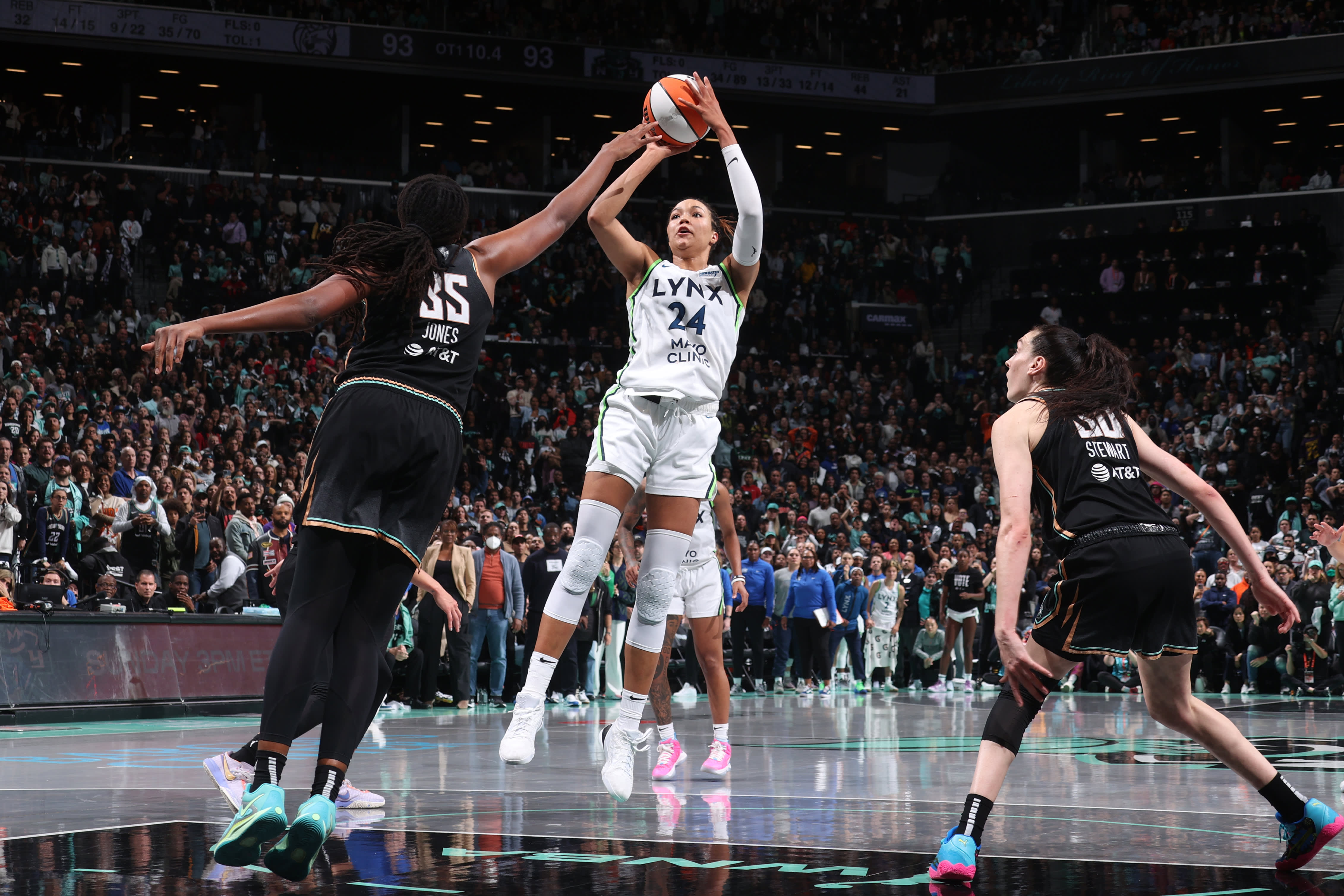 The WNBA is planning to increase the number of games in the Finals to seven and include additional games in the regular season next year.