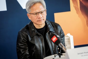 Nvidia's Huang's statement about quantum computers being 15-to-30 years away causes quantum stocks like Rigetti to plummet.