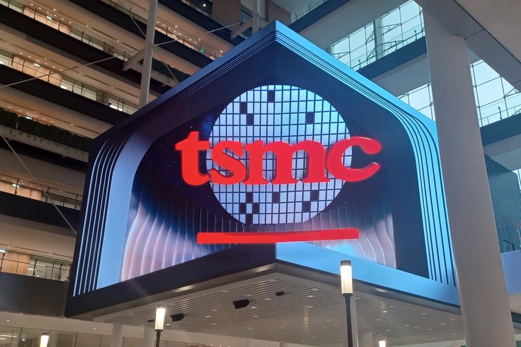 TSMC's fourth-quarter earnings exceed expectations, with net profit increasing by 57% due to strong demand for AI chips.