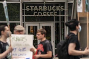 As labor talks continue, 500 Starbucks locations have voted to unionize.