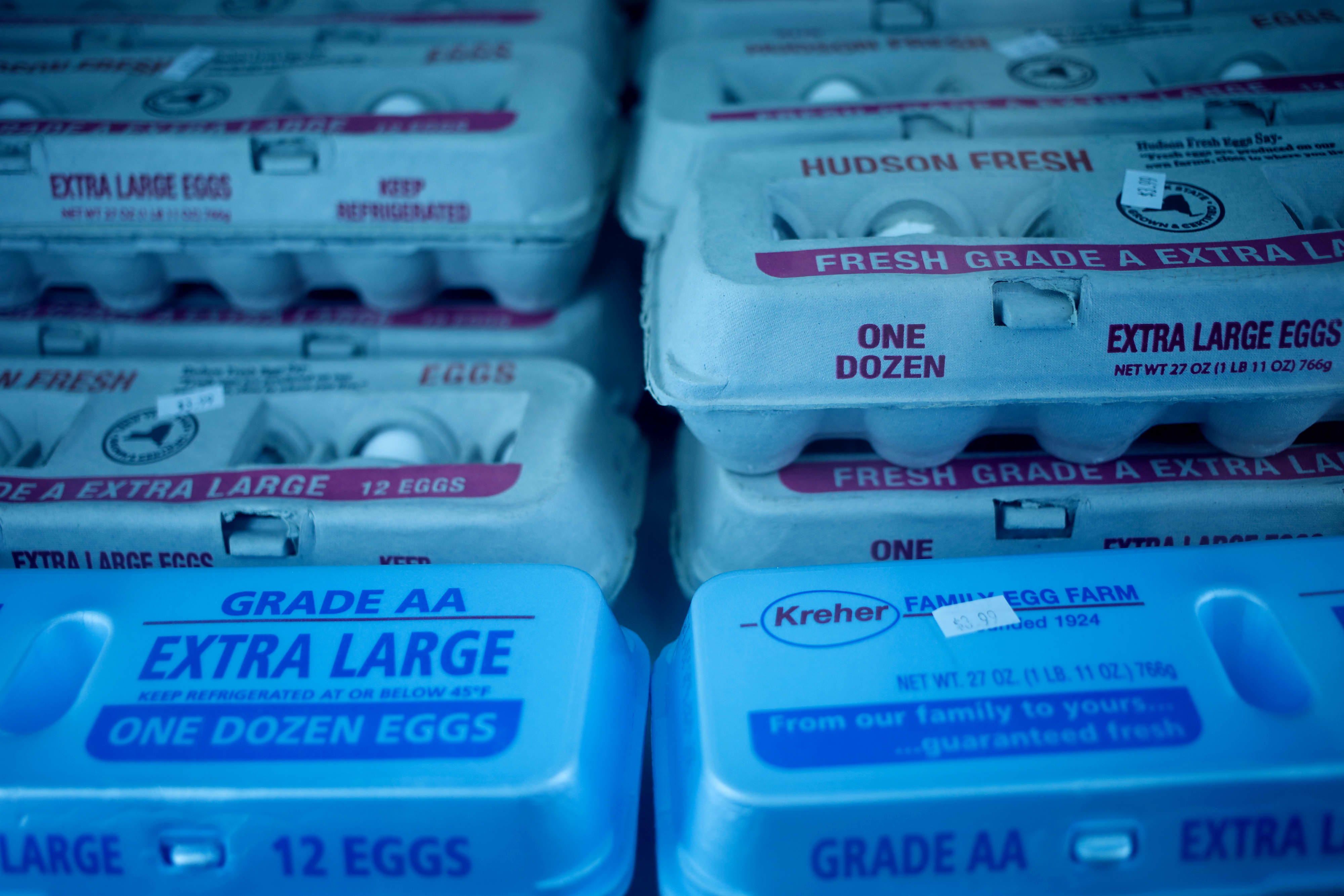 Bird flu is causing egg prices to increase again due to supply limitations.