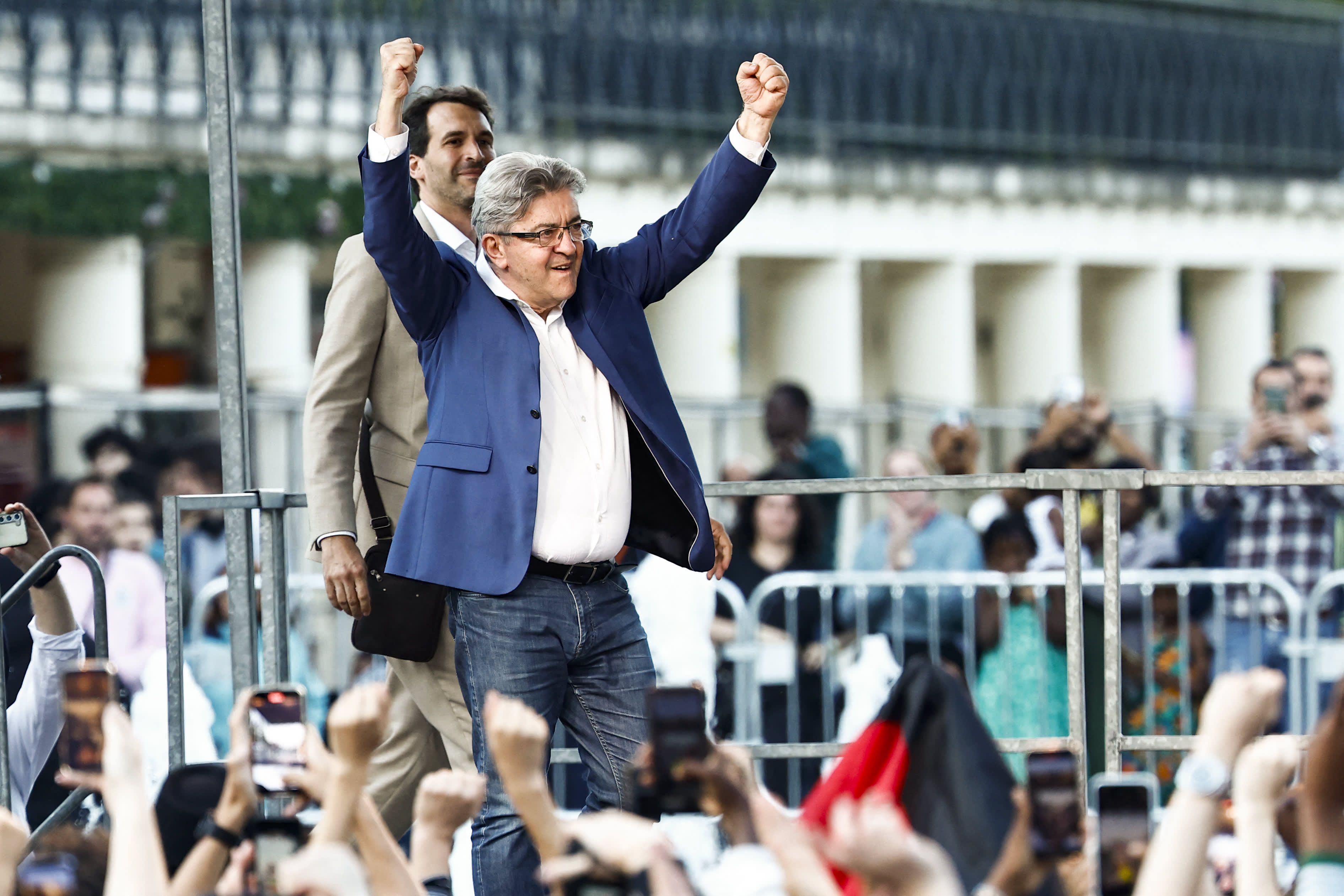 The far-left is demanding power after France avoided a far-right election win.