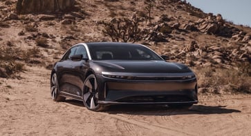 Lucid unveils its newest competitor to Tesla, a high-performance luxury sedan boasting a 446-mile range.