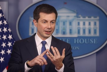 The Department of Transportation will distribute $2.9 billion in infrastructure grants to states and cities, according to Buttigieg.
