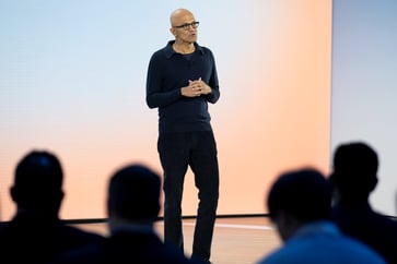 Microsoft CEO Nadella requested a pay reduction following a security breach, but the total compensation package still increased by 63%.