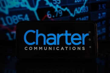 The stock price of Charter Communications drops after its CFO predicts a potential decline in broadband subscribers during the fourth quarter.