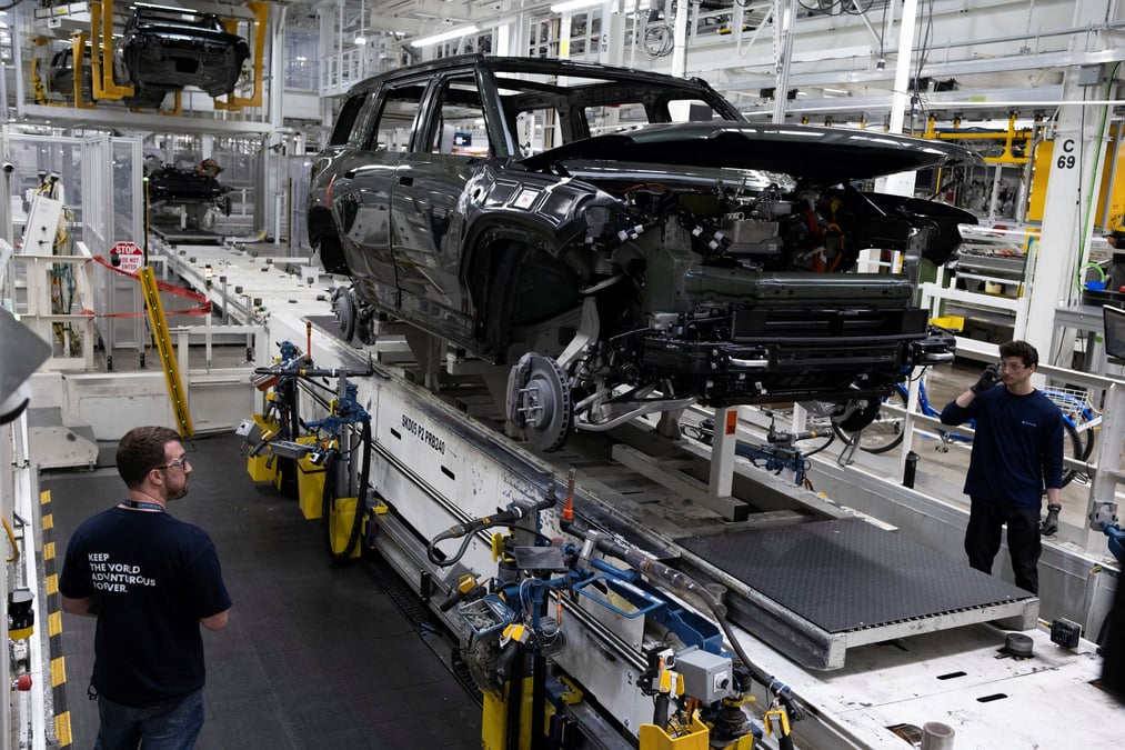 What makes U.S. auto factories less efficient?