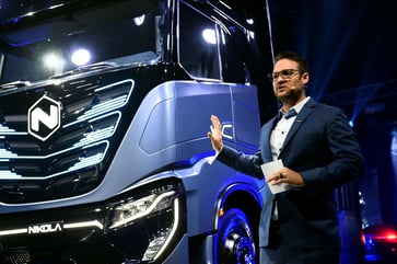 Trevor Milton, the disgraced founder of Nikola, ordered to repay $165 million, resulting in a 9% increase in Nikola stock.