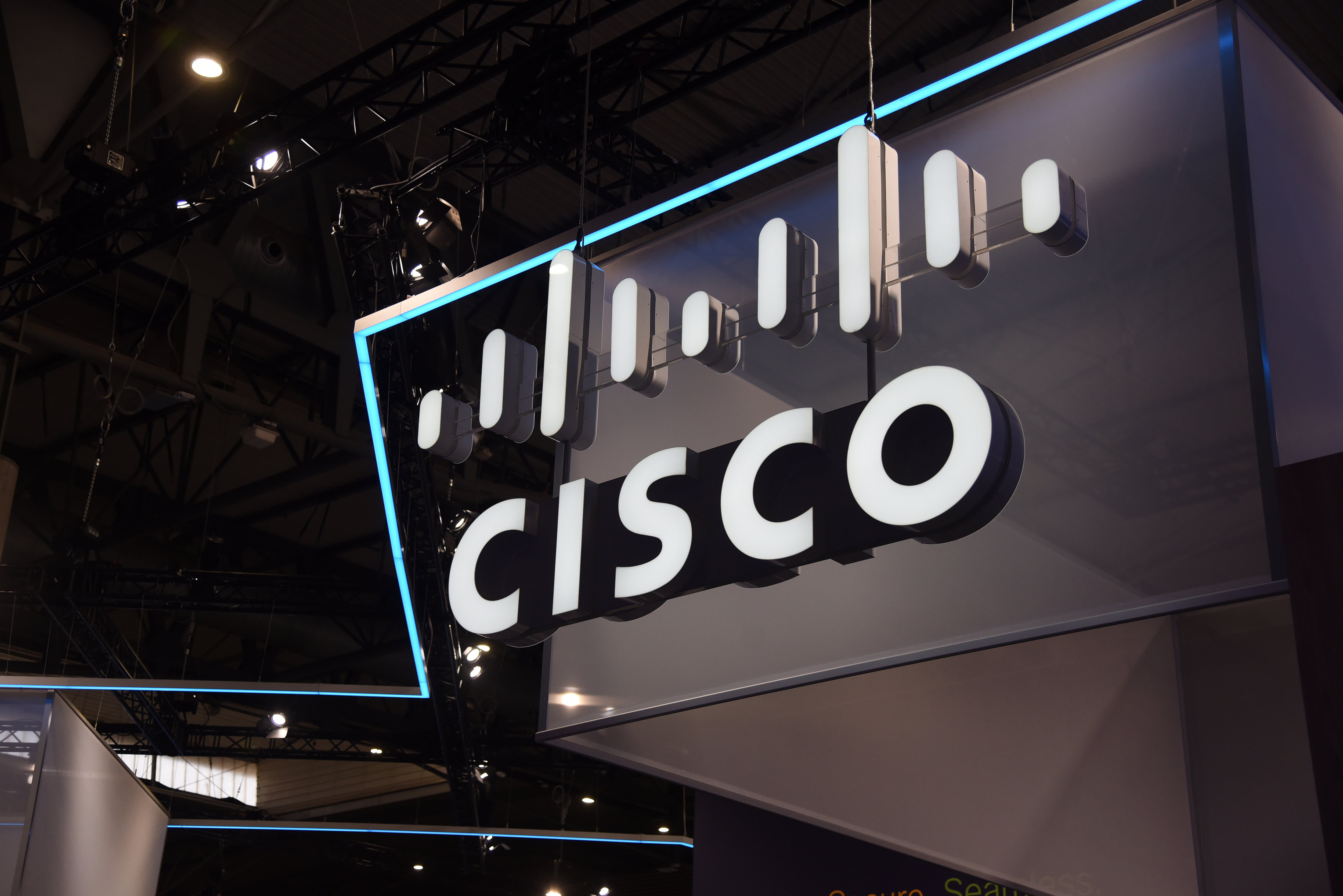 Cisco CEO cites cautious customers and inventory consumption issue for light forecast.