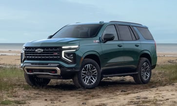 Chevrolet plans to maintain its dominant position in the profitable SUV market with the revamped Tahoe and Suburban models.