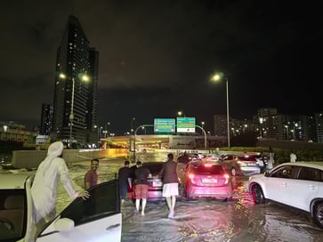 Dubai experiences heavy rainfall, causing flooding and flight disruptions