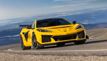 The new Chevy Corvette, unveiled by GM, boasts over 1,000 horsepower and a record-breaking top speed.