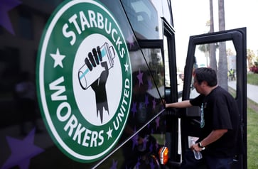 Starbucks union members vote to authorize strike before the final bargaining session of the year.