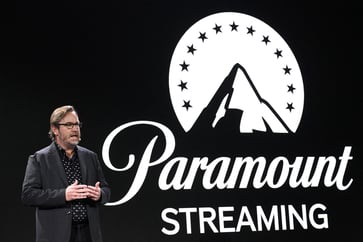 Paramount Global's stock experiences another 15% increase, marking two consecutive days of double-digit gains.