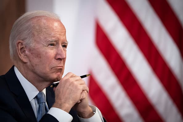 New CNBC survey reveals Biden's approval rating drops to new low as economic pessimism and inflation concerns rise.