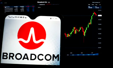 Broadcom surpasses earnings expectations and declares a 10-for-1 stock split.