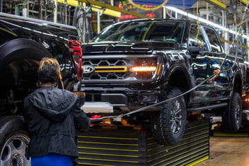 In 2023, Ford's October vehicle sales rose by 15.2% compared to the previous year, which was impacted by a labor strike.