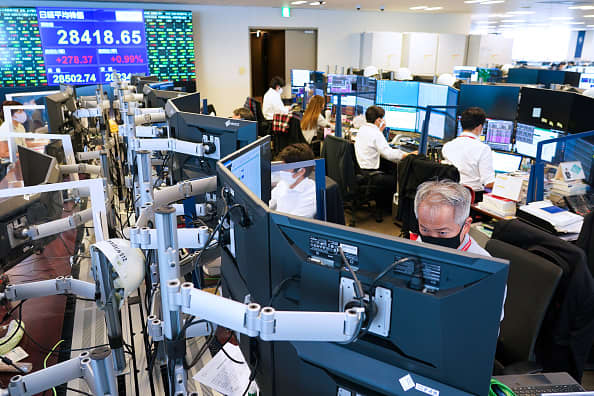 Asia markets surge as investors evaluate the Russia-Ukraine conflict's impact on oil prices.