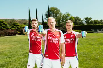 Arsenal announces Athletic Brewing as its official nonalcoholic beer partner.