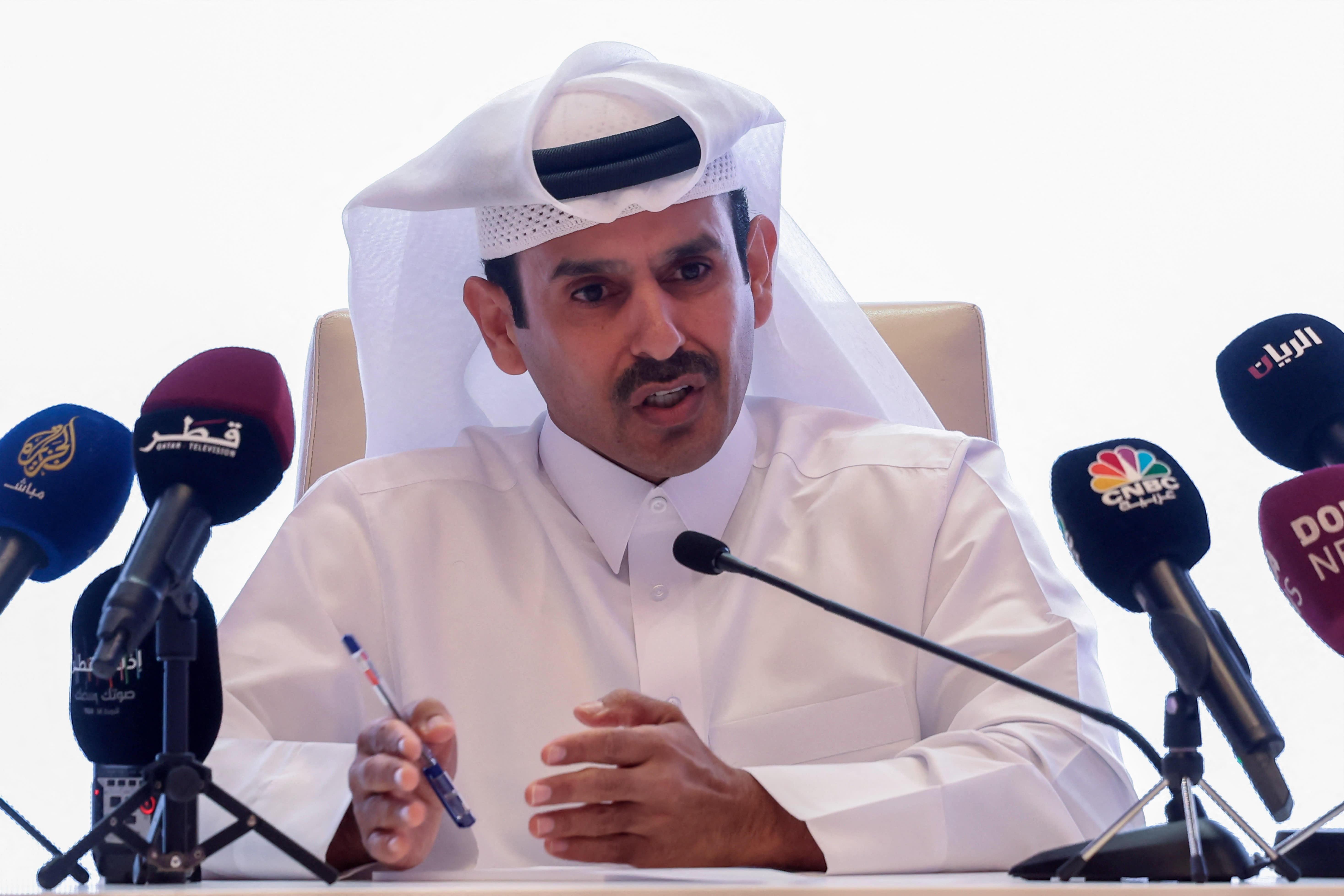 Qatar energy minister: I am not overly concerned about Trump's promise to remove the LNG exports cap.