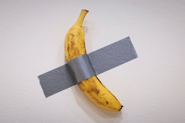 A crypto investor shelled out $6 million for a banana, with the intention of consuming it.