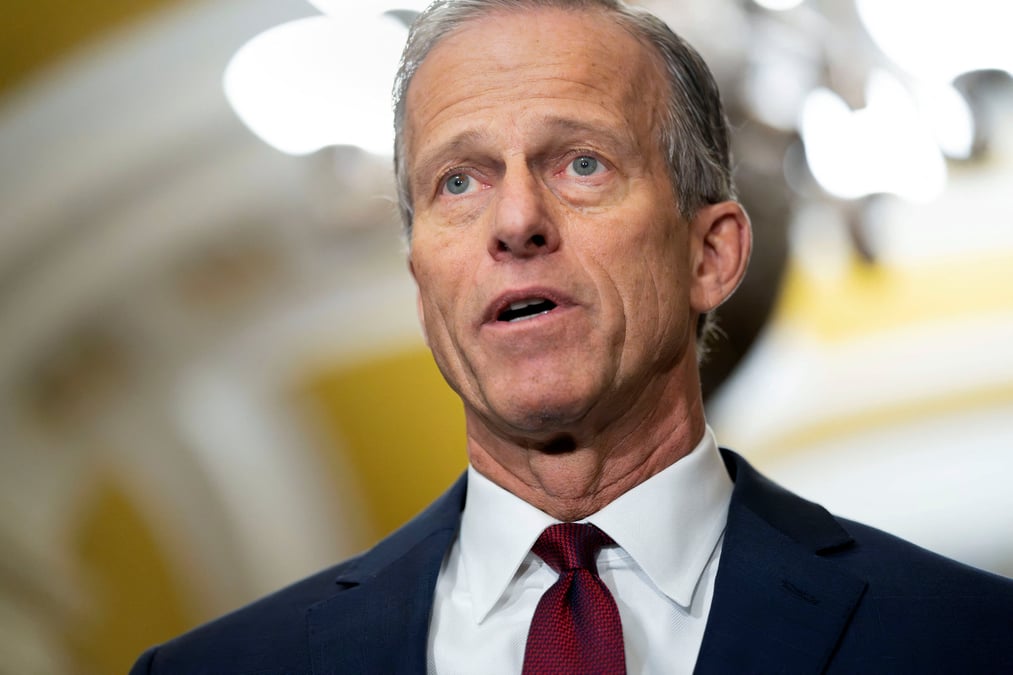 John Thune is now the Senate majority leader.