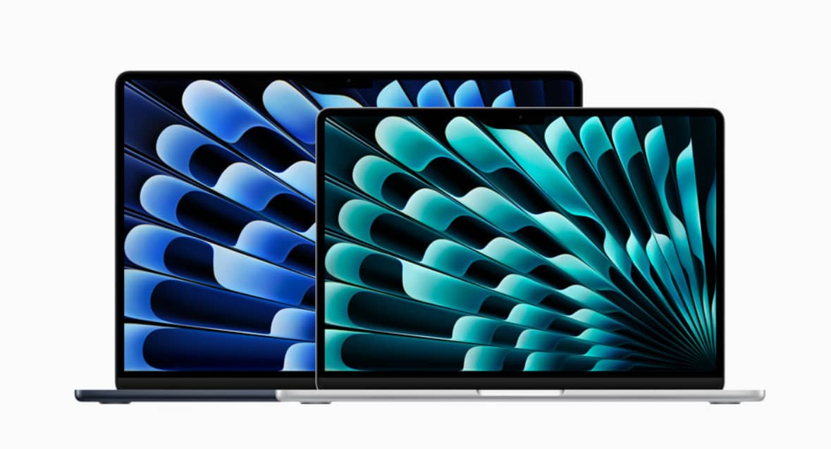 The latest M3 chip is featured in the newly announced MacBook Airs by Apple.