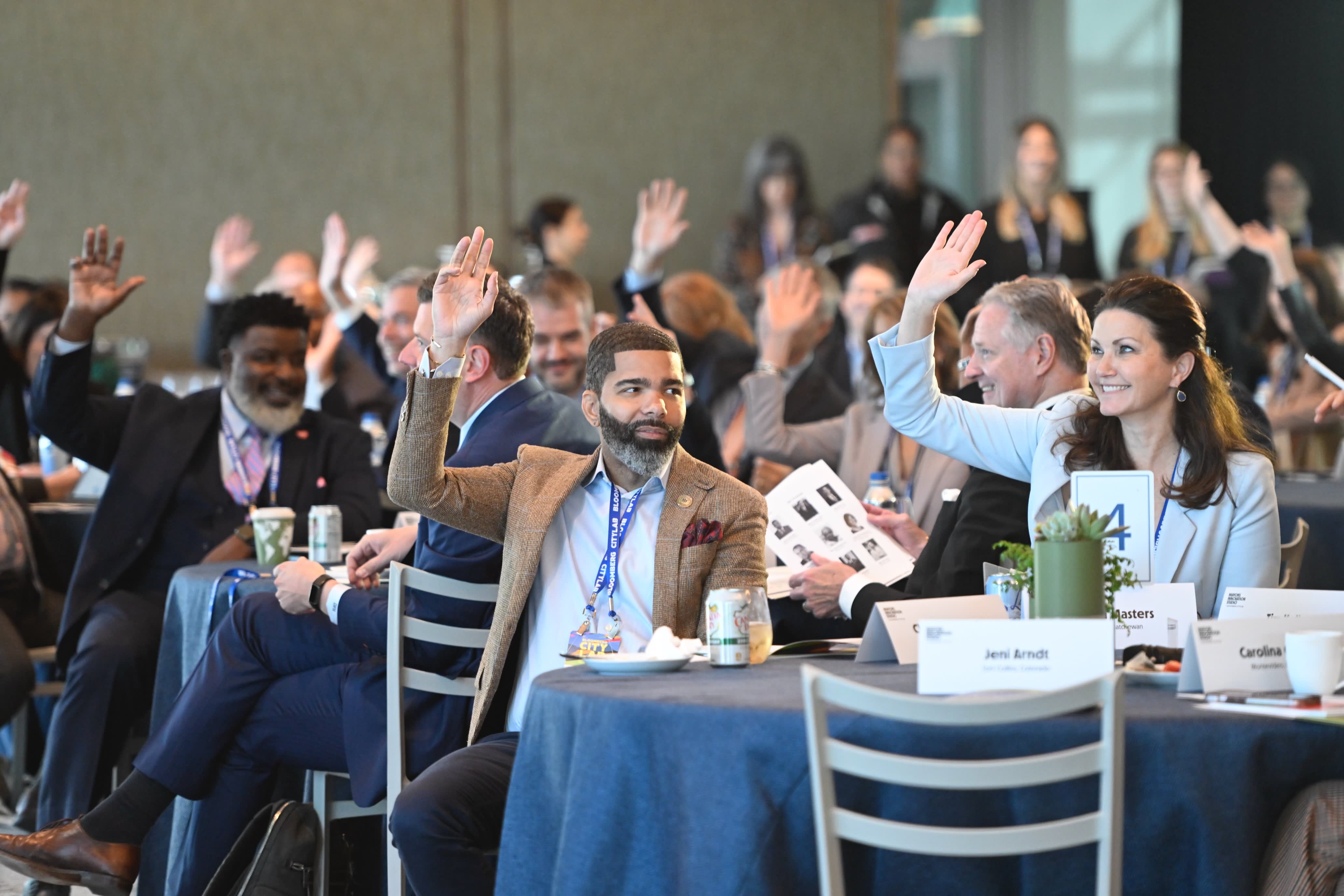 Mayors visit Washington to discover how generative AI can aid their cities in emergency preparedness and town hall management.