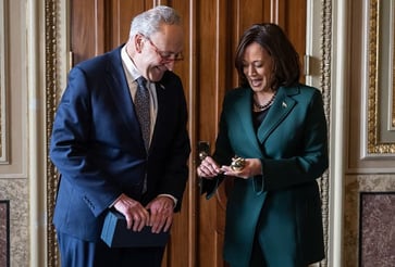 A crypto bill may pass the Senate this year, according to Schumer, with key Dems joining the 'Crypto4Harris' call.