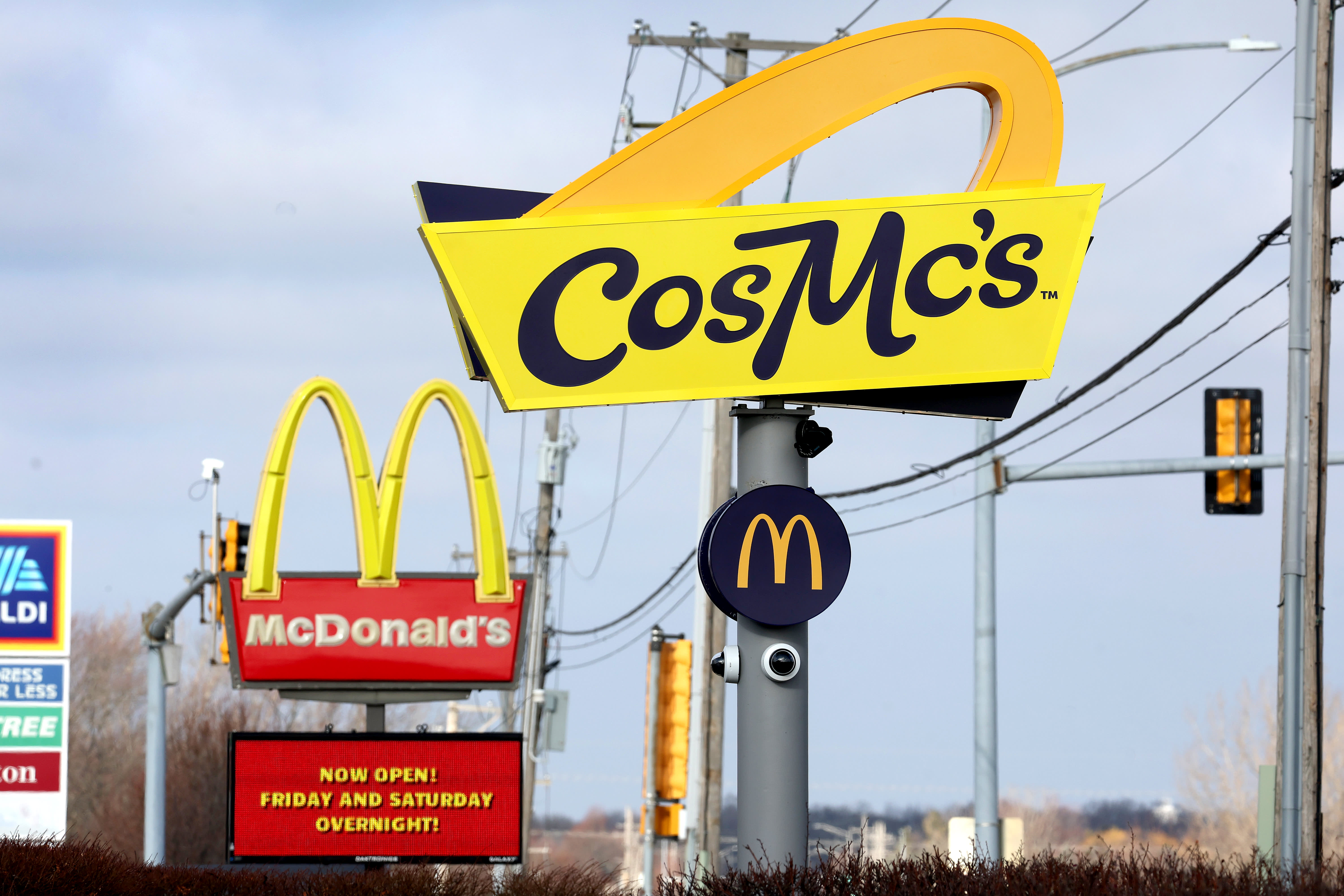 McDonald's to shut down three CosMc's branches while launching two new ones.