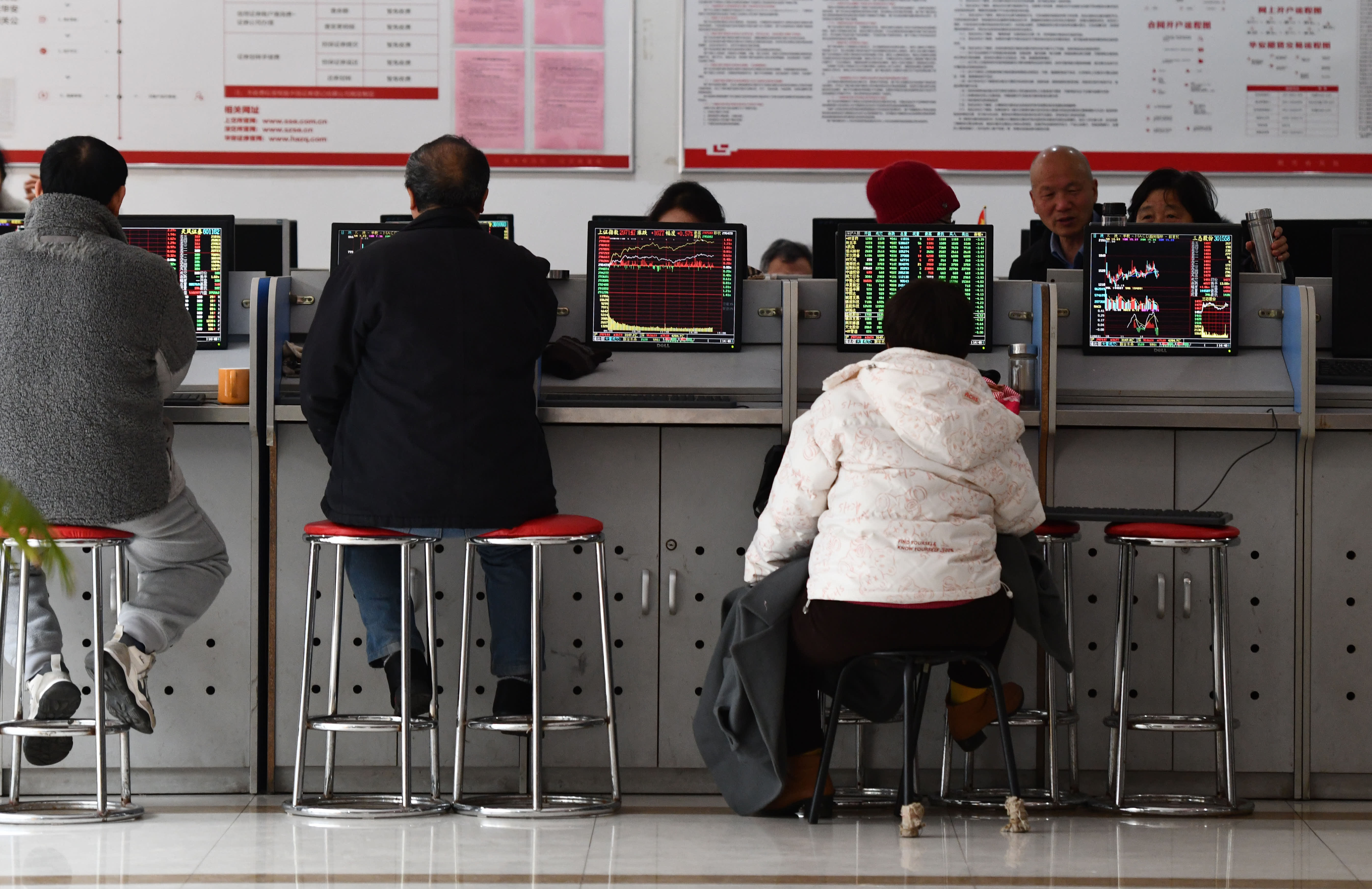 China's stock market is being propped up by warnings, liquidity boost, and proverbs.