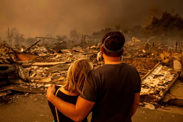 The U.S. history's costliest wildfires may occur in Los Angeles.