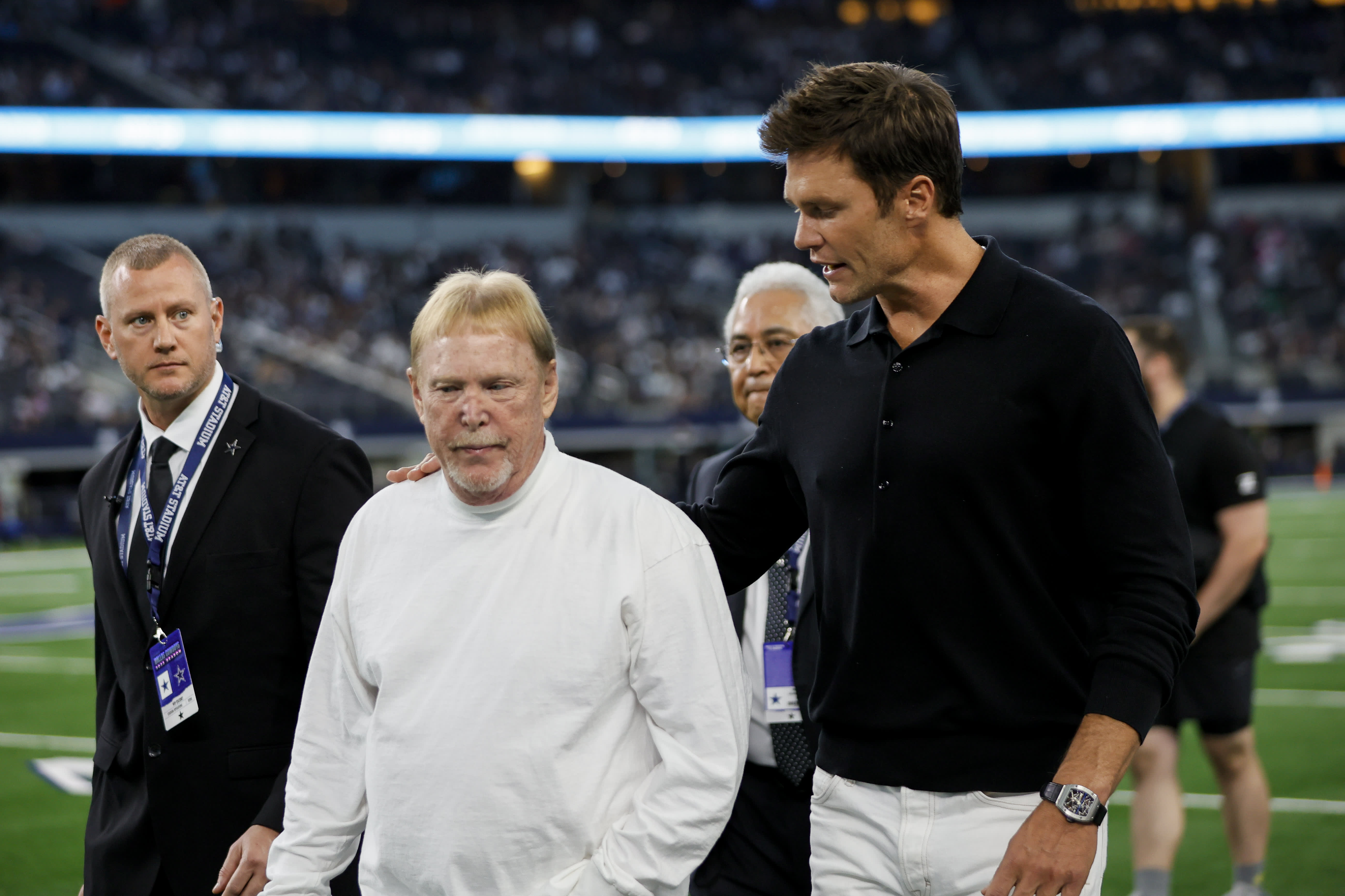 The NFL's Las Vegas Raiders welcome Tom Brady as a part-owner following a unanimous vote.