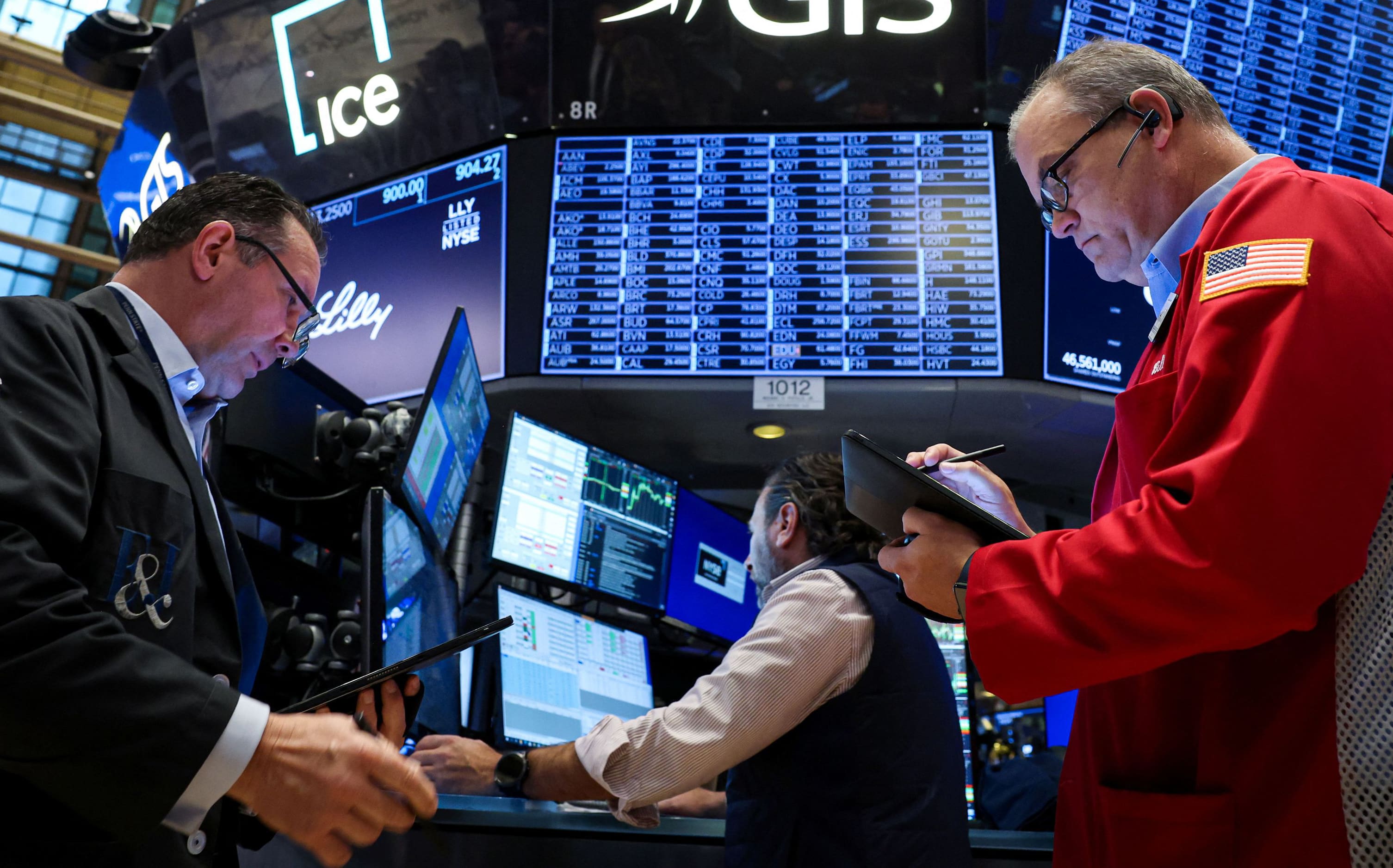 Historically, the stock market's behavior following the U.S. election.