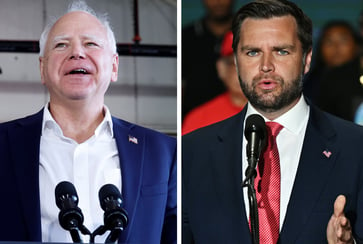 The 2024 presidential race: How Tim Walz and JD Vance's running mate choices could impact your finances.