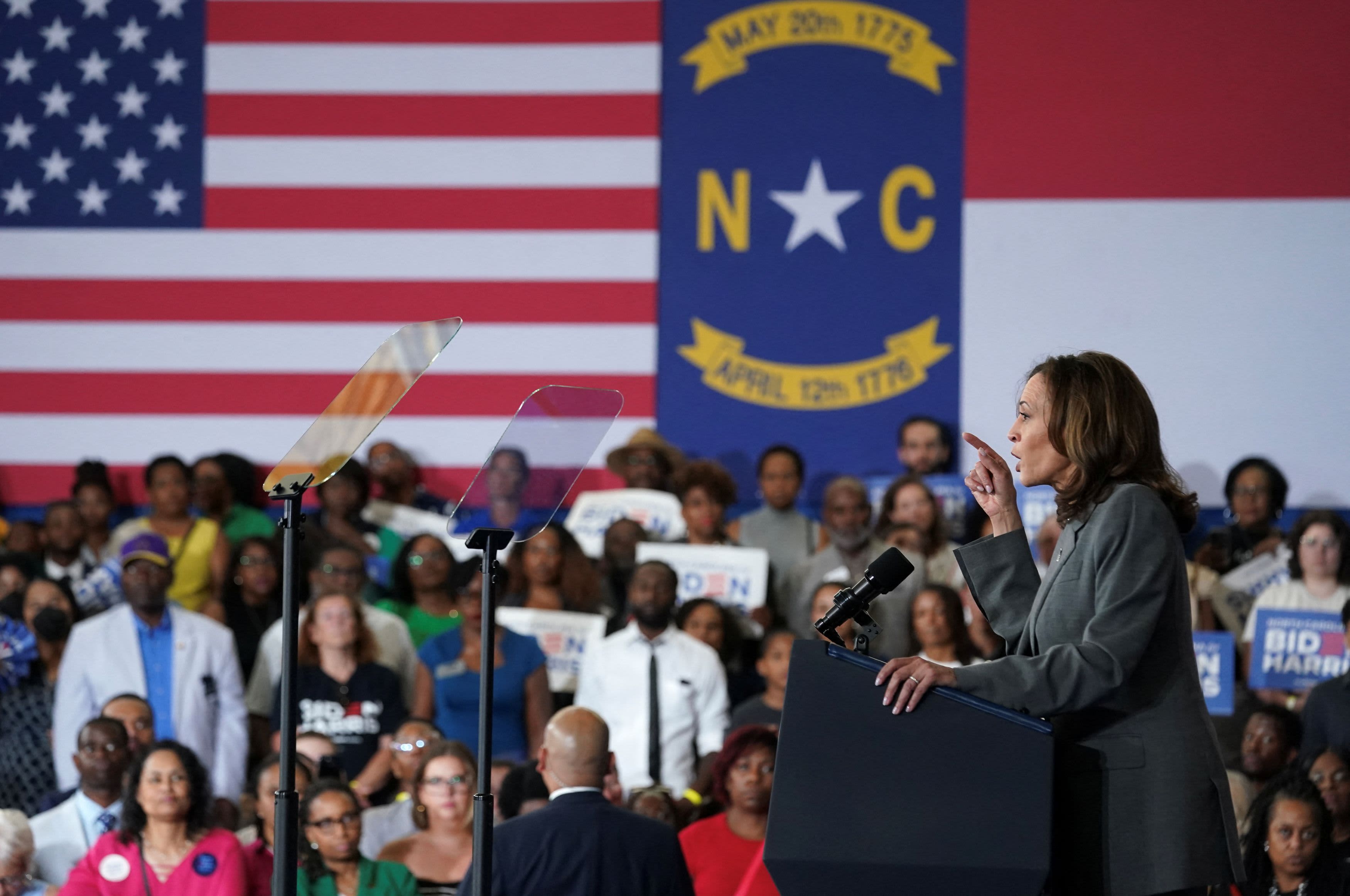 Biden faces mounting pressure to drop out as Harris takes the campaign spotlight.