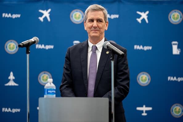 Michael Whitaker, head of the Federal Aviation Administration, will resign on January 20.