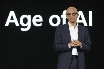 Microsoft CEO Nadella establishes a new AI team to develop and manage customer-facing applications.