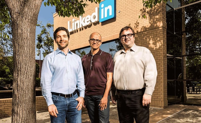 Microsoft to acquire LinkedIn for $26.2 billion; LNKD stock surges 47%