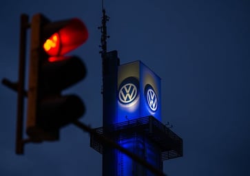 In the third quarter, Volkswagen's profit drops by 42% due to extensive restructuring initiatives.