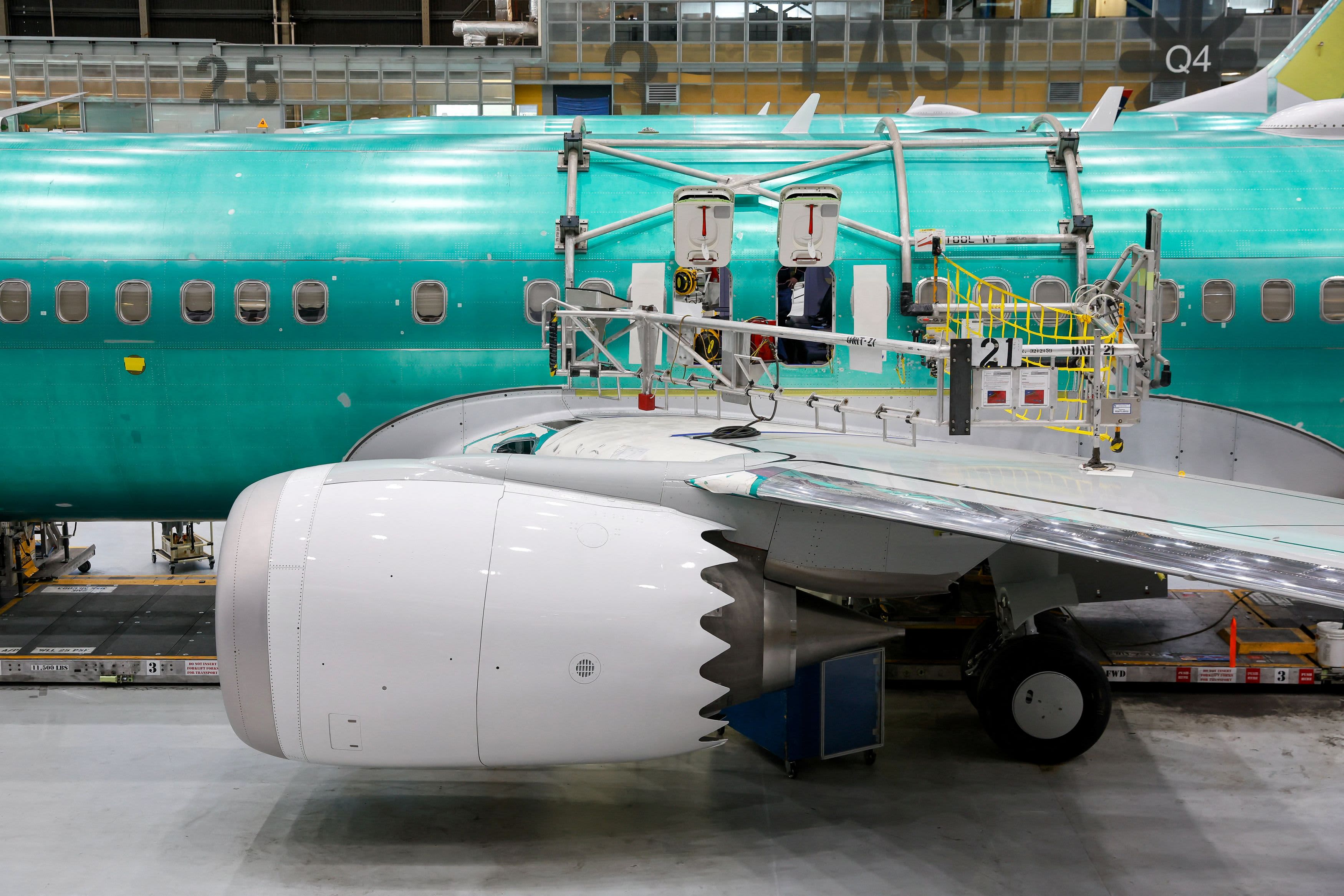 Despite the door plug accident, Boeing remains determined to recover a year later.