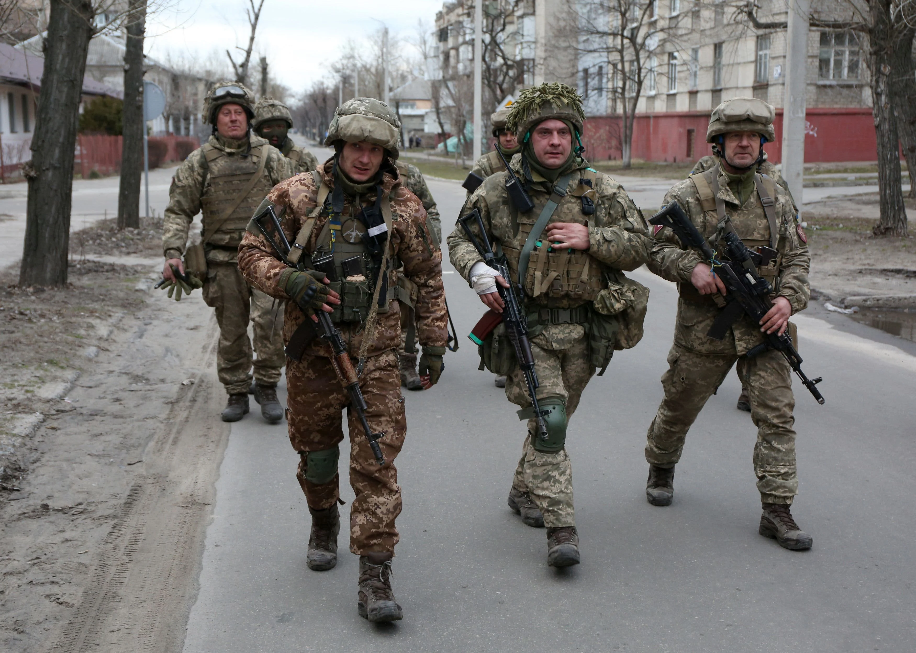 Despite the onslaught, big cities in Ukraine remain under Russian control.