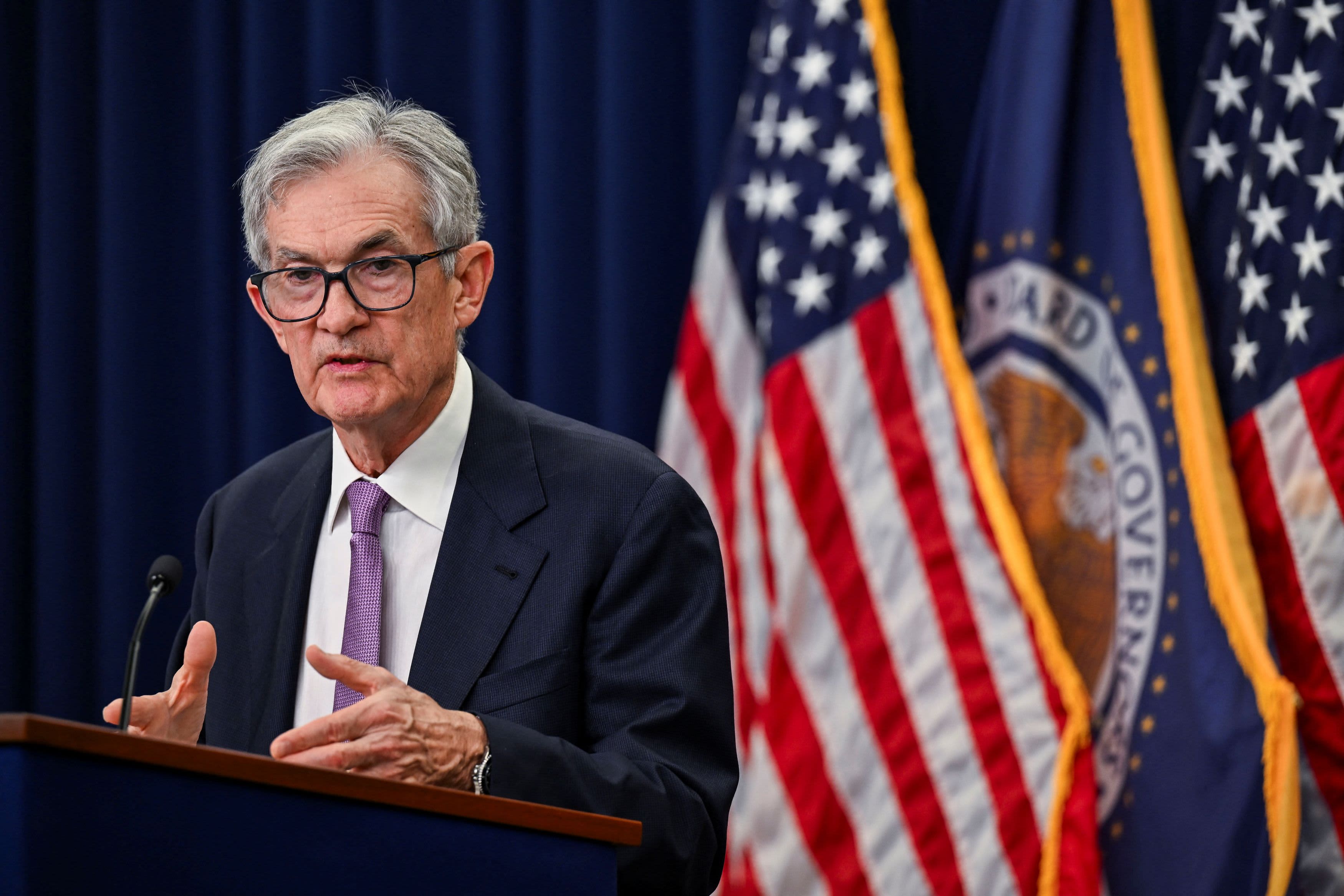 The Fed anticipates fewer rate cuts in 2025 than previously predicted.