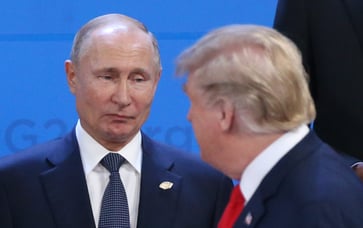 If Putin fails to end the Ukraine war, Trump warns of imposing sanctions and tariffs on Russia.