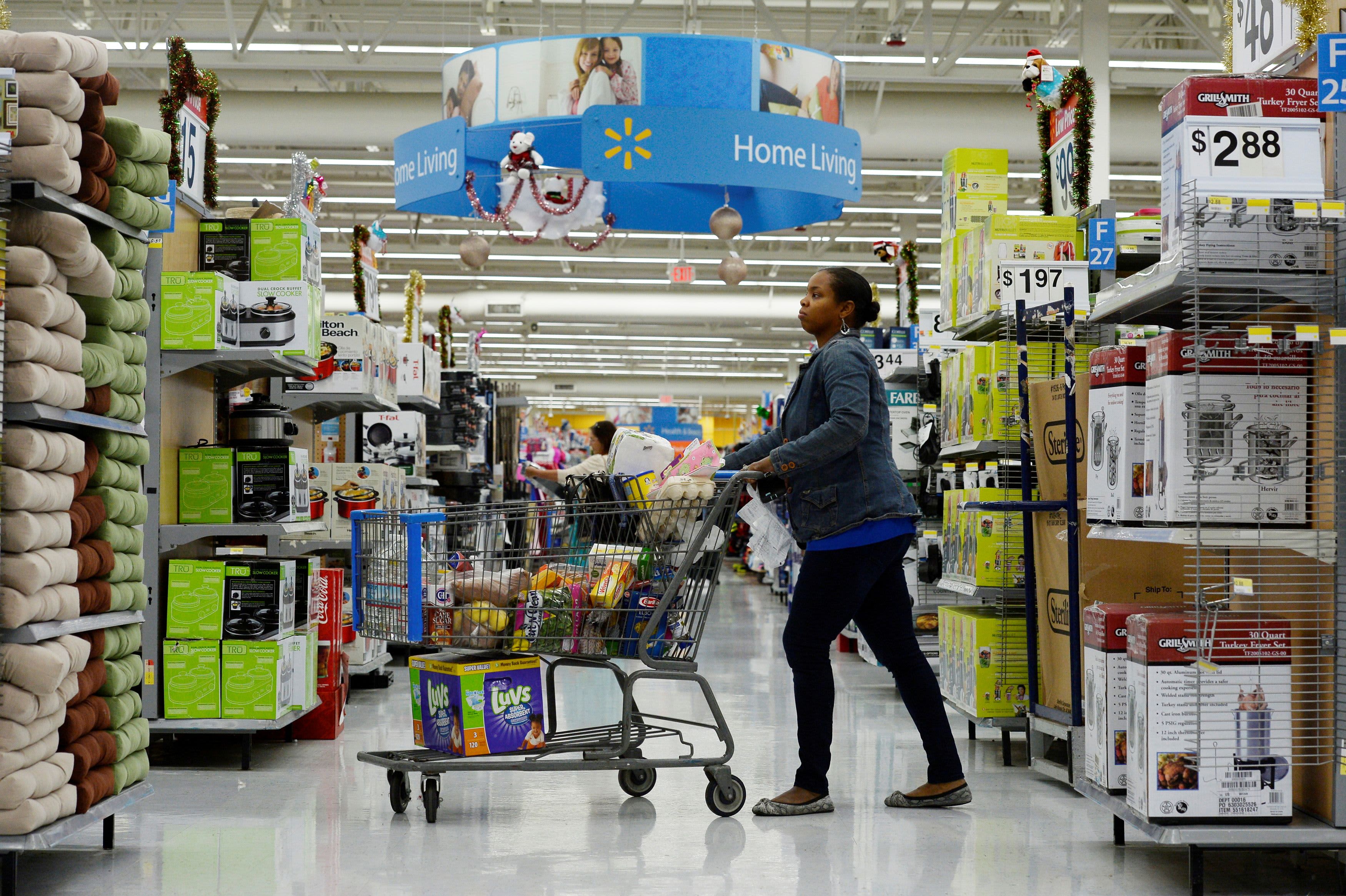 Walmart announces price drops, except in a crucial section.