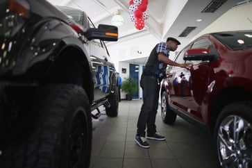 Due to a computer chip shortage, 82% of consumers are paying more than the suggested retail price for a new car.