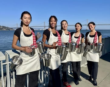 Despite being laid off from her high-paying tech job at the age of 24, she found joy in shucking oysters for parties.